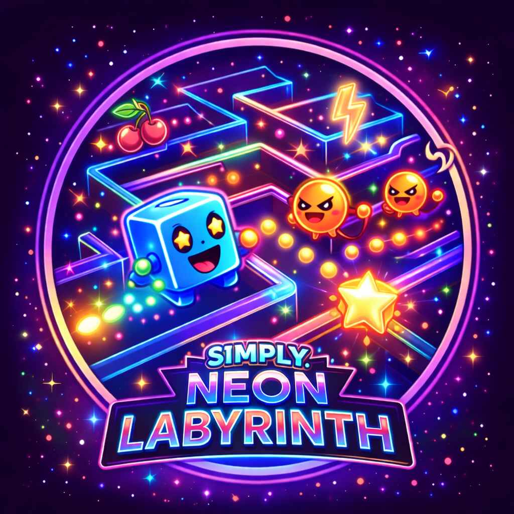 Simply Neon Labyrinth